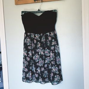 Strapless Dress, Size S, sweetheart neckline